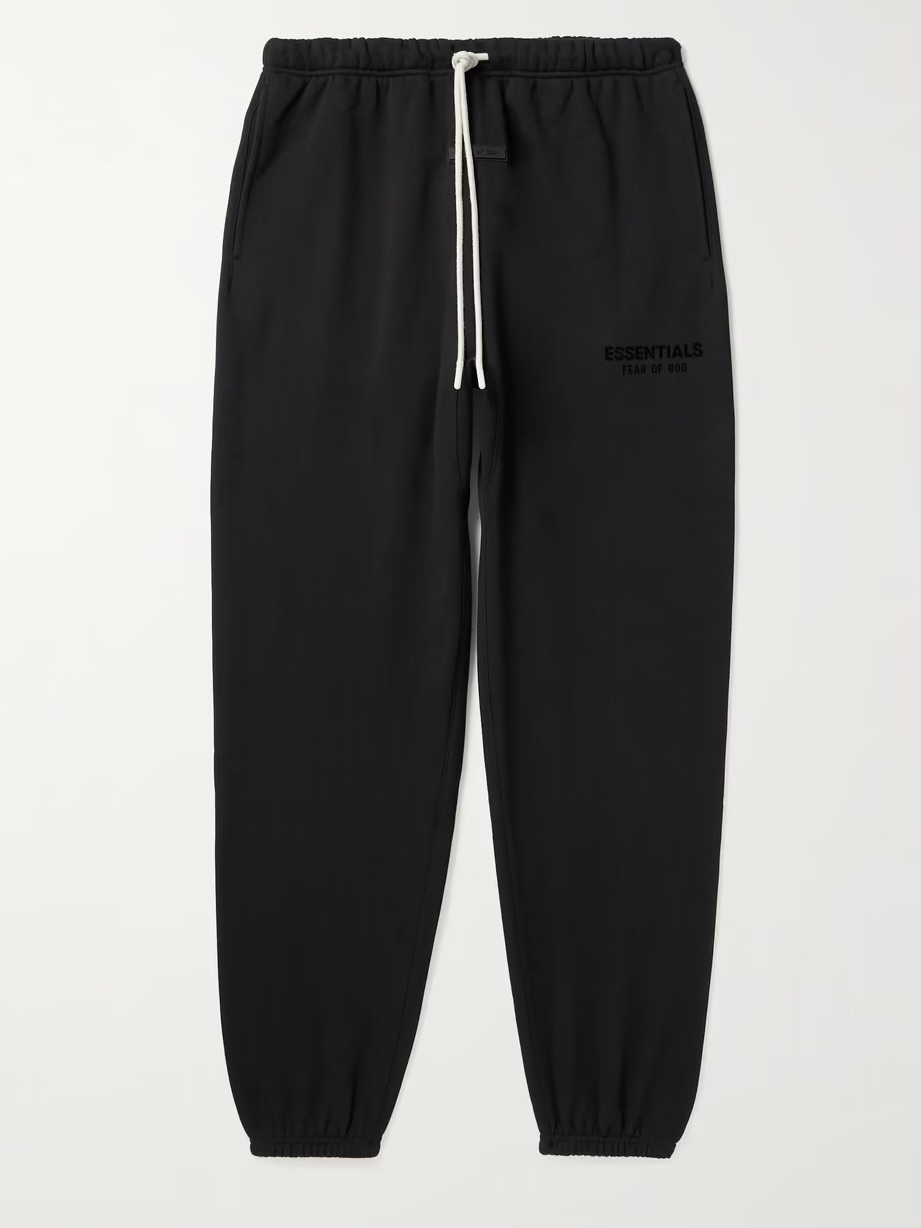 【FEAR OF GOD ESSENTIALS】Logo Sweatpants BLACK