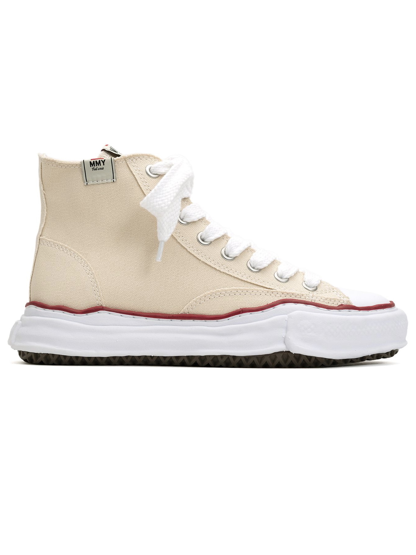 【Maison MIHARA YASUHIRO】High-top Sneaker NATURAL