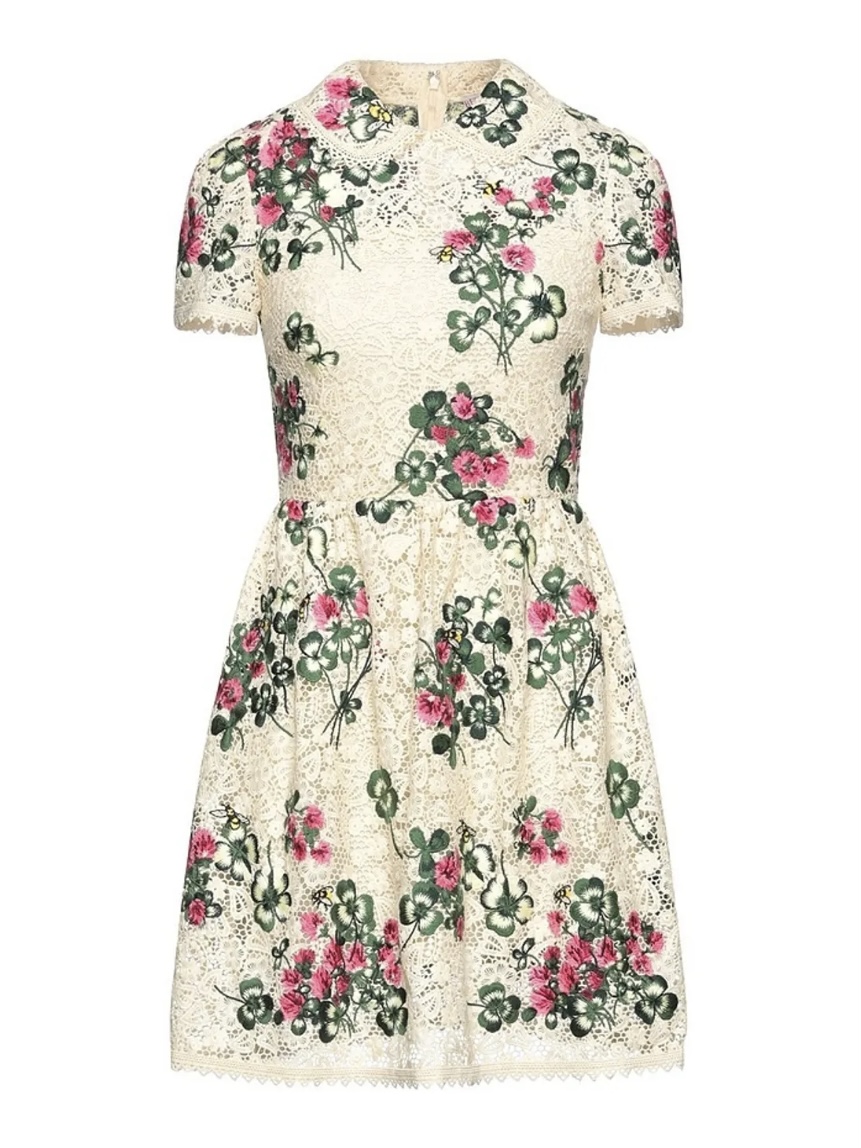 【REDVALENTINO】Floral dress