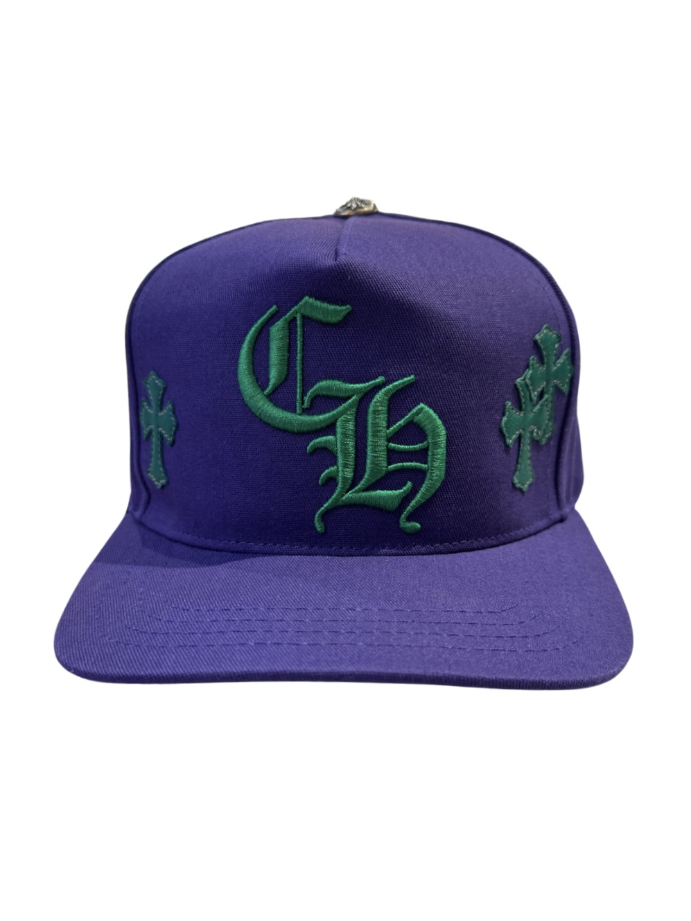 【CHROME HEARTS】 Cross Patch Baseball Cap