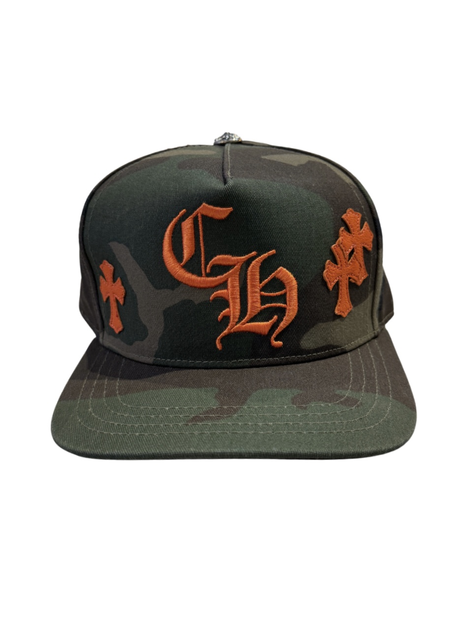 【CHROME HEARTS】 Cross Patch Baseball Cap