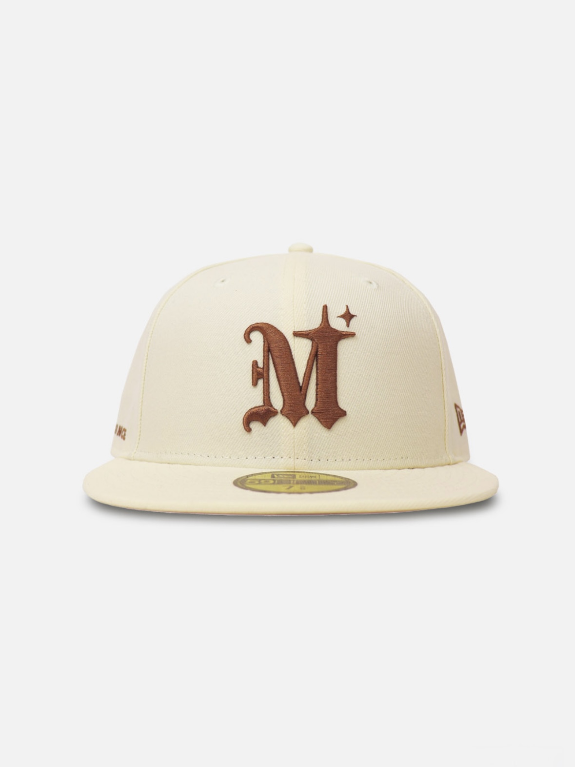 【MLVINCE】NEW ERA® 59FIFTY AUTHENTIC LOGO CAP  CREAM