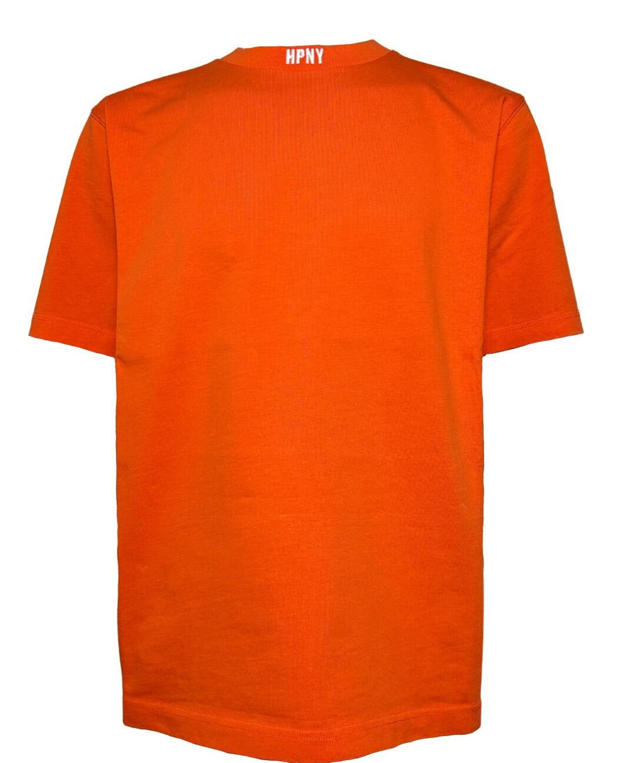 【HERON PRESTON】EMB Tシャツ　ORANGE