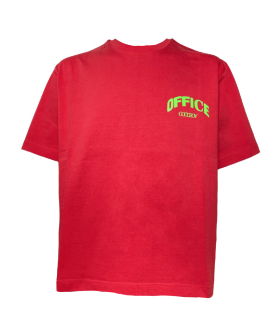 【XOXO GOODBOY】OFFICE Tシャツ RED
