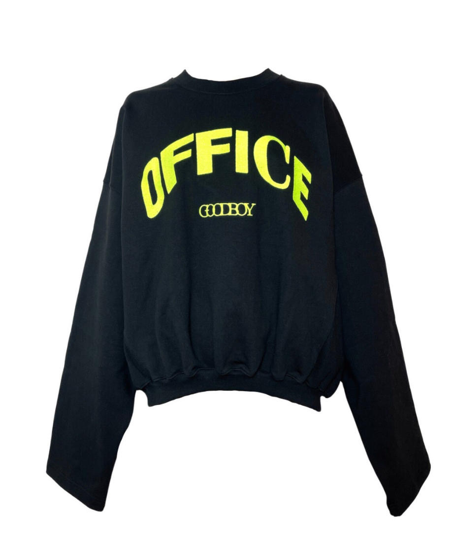 【XOXO GOODBOY】ロゴスウェット　BLACK