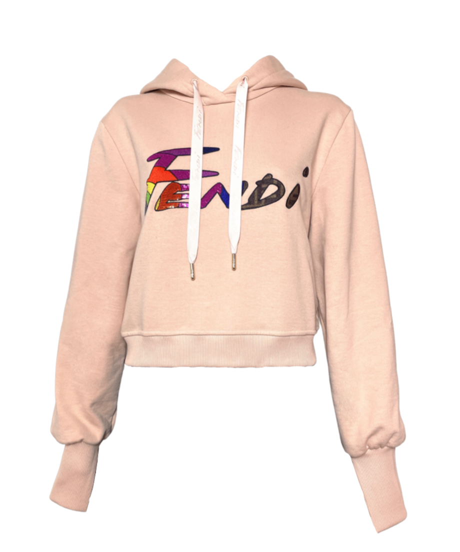 【FENDI】ブラッシュクロップドフーディ