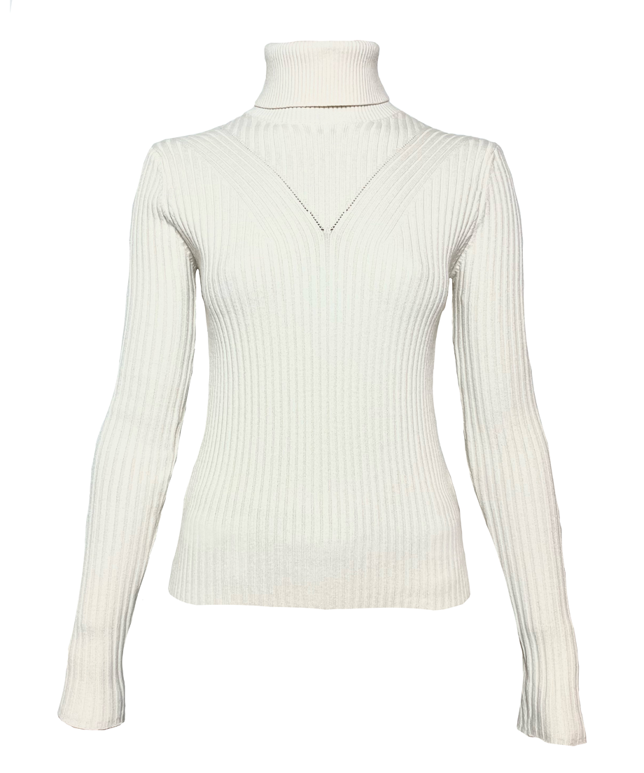 【DENNY ROSE】ニットトップス WHITE