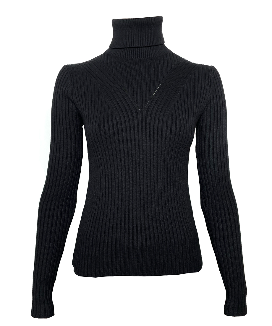 【DENNY ROSE】ニットトップス BLACK