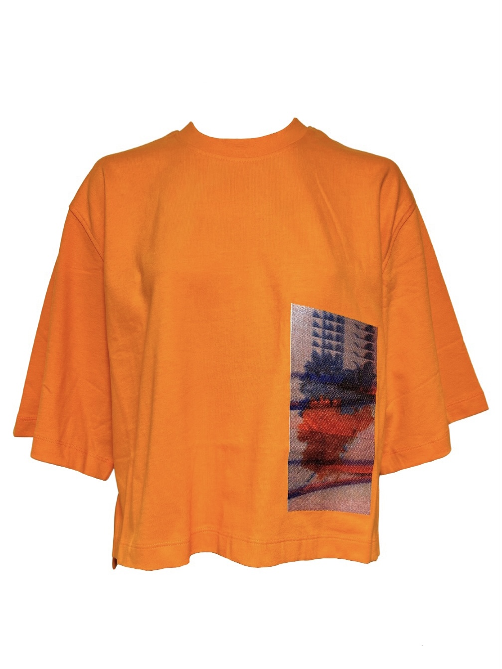 【Calvin Klein Jeans】Relaxed Embroidered T-Shirt