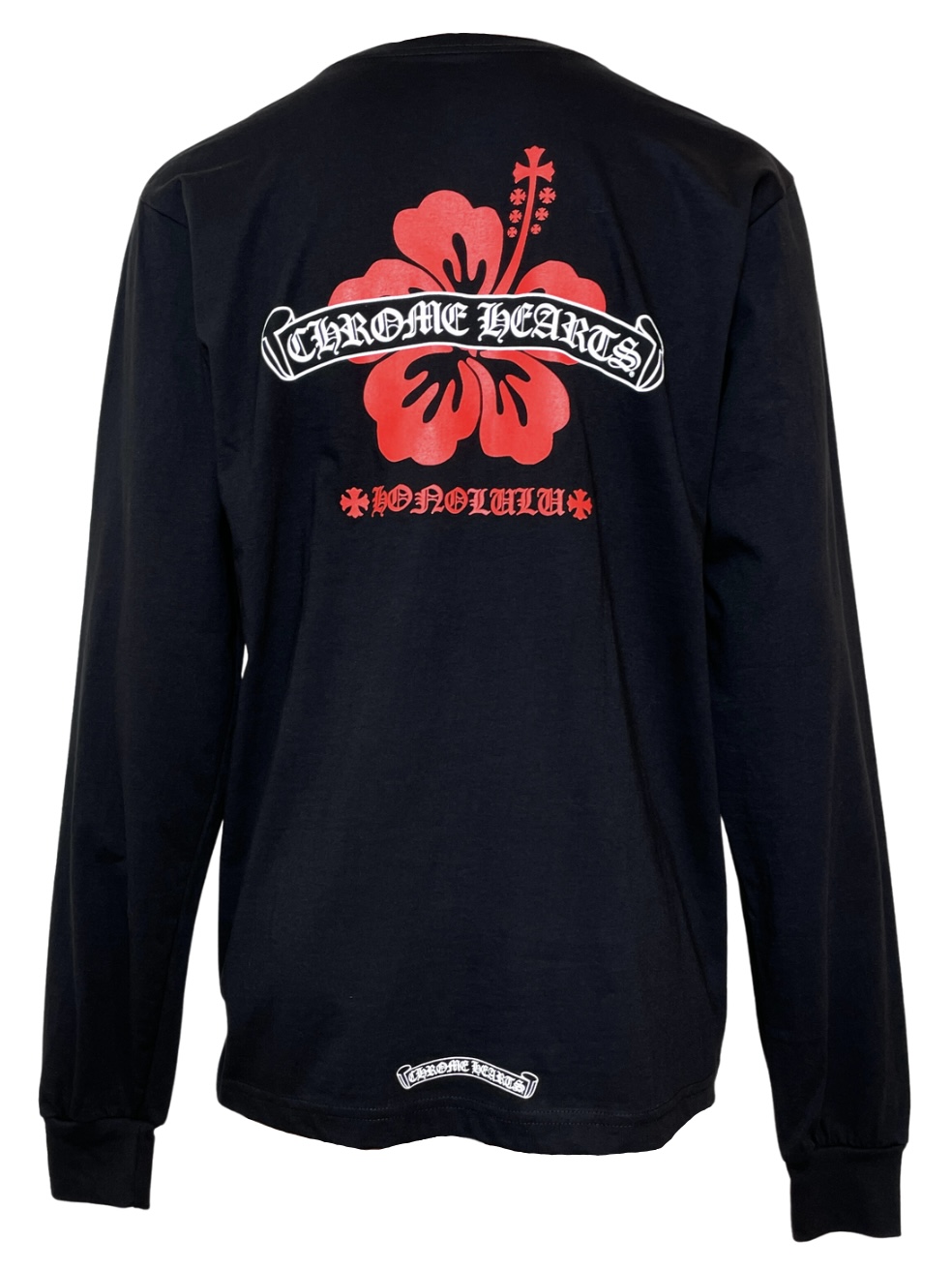 【CHROME HEARTS】Honolulu Limited Back Scroll Logo L/S Tee