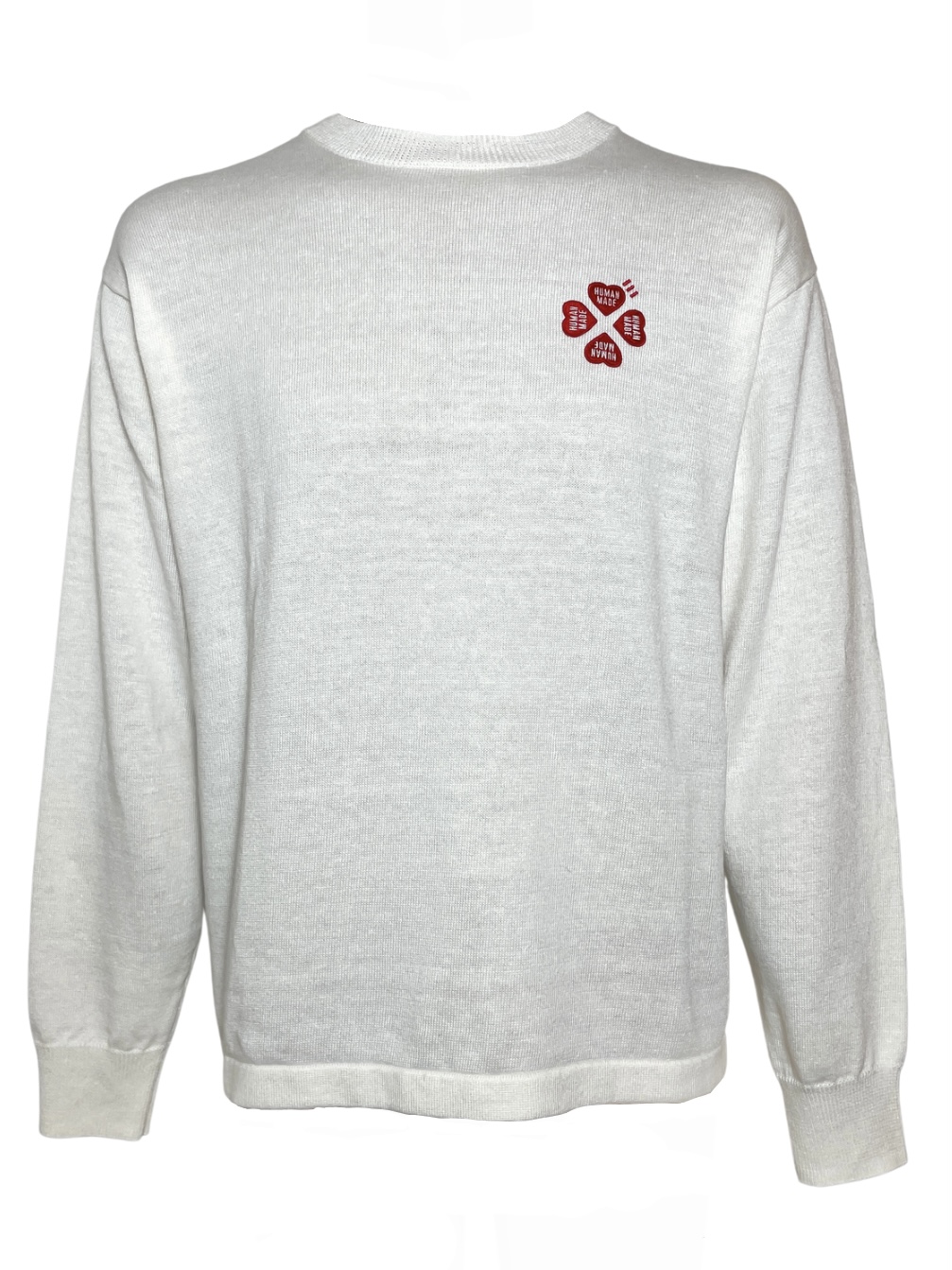 【HUMAN MADE】LINEN-BLEND KNIT SWEATER