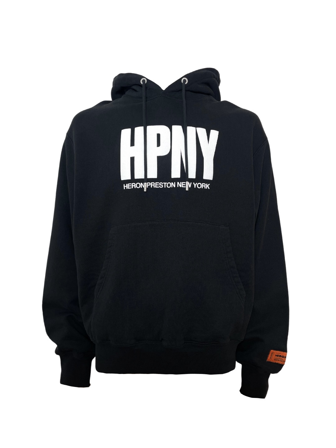 【HERON PRESTON】REG HPNY HOODIE BLACK