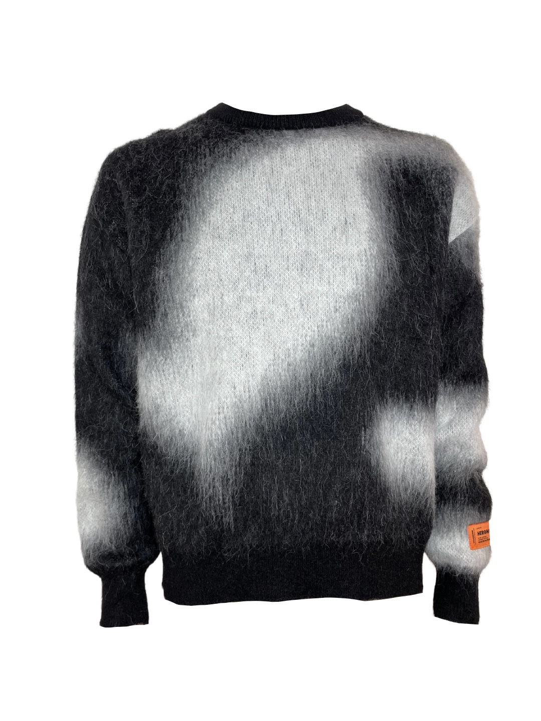 【HERON PRESTON】AOP KNIT CREWNECK
