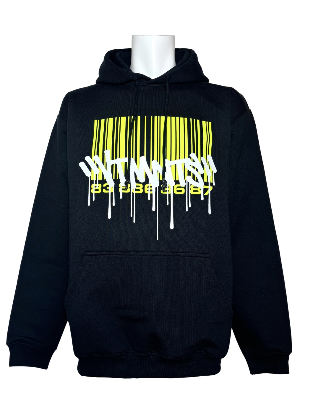 【VTMNTS】Big Barcode Foodie BLACK