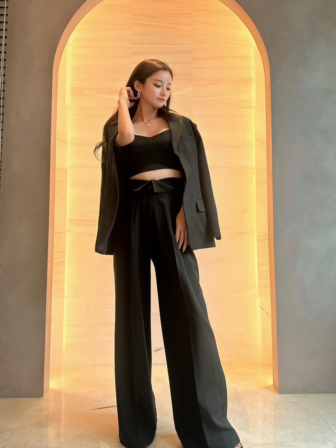 【ODREY】Tailored Jacket BLACK