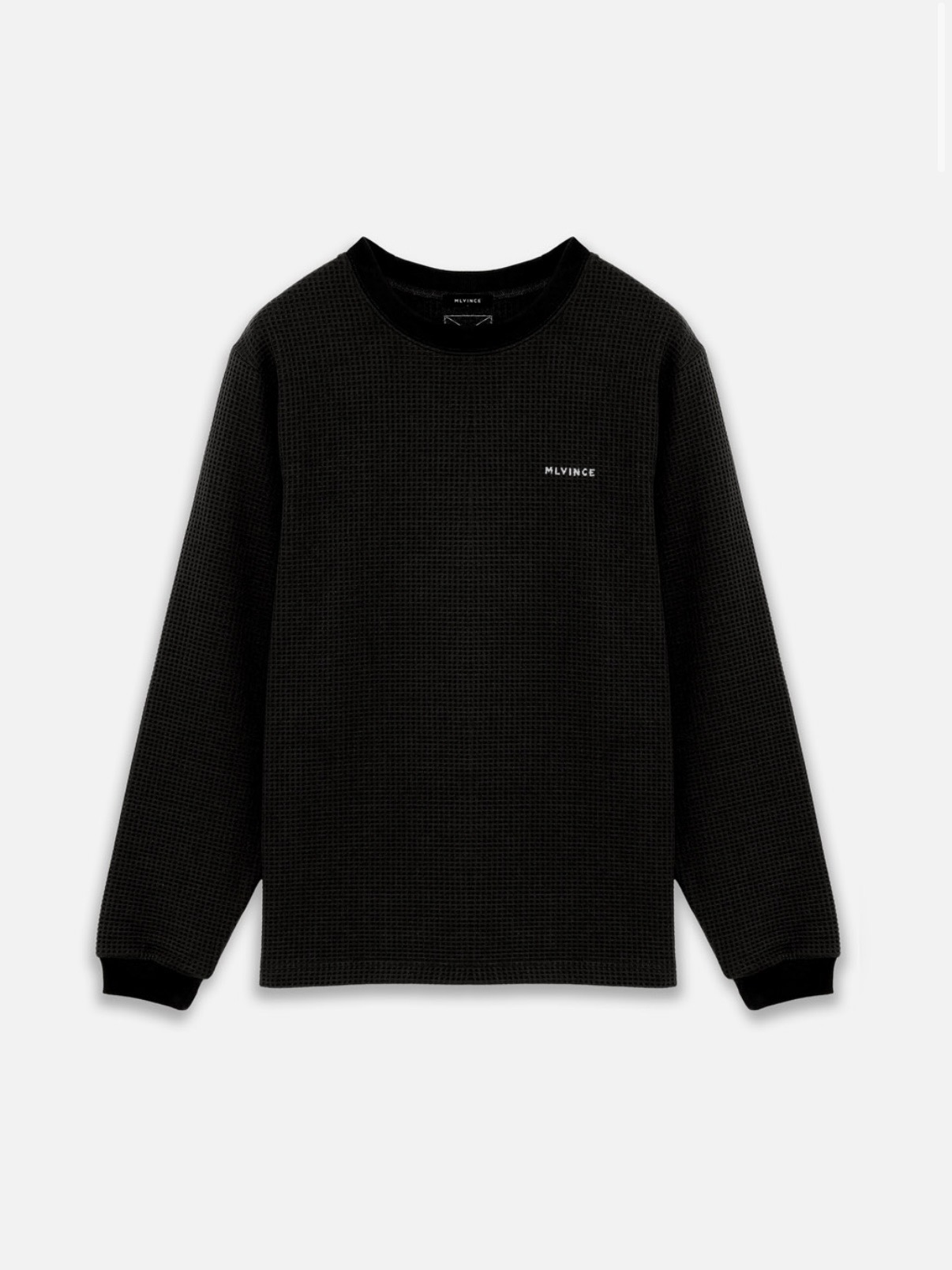 【MLVINCE】HEAVYWEIGHT THERMAL L/S BLACK