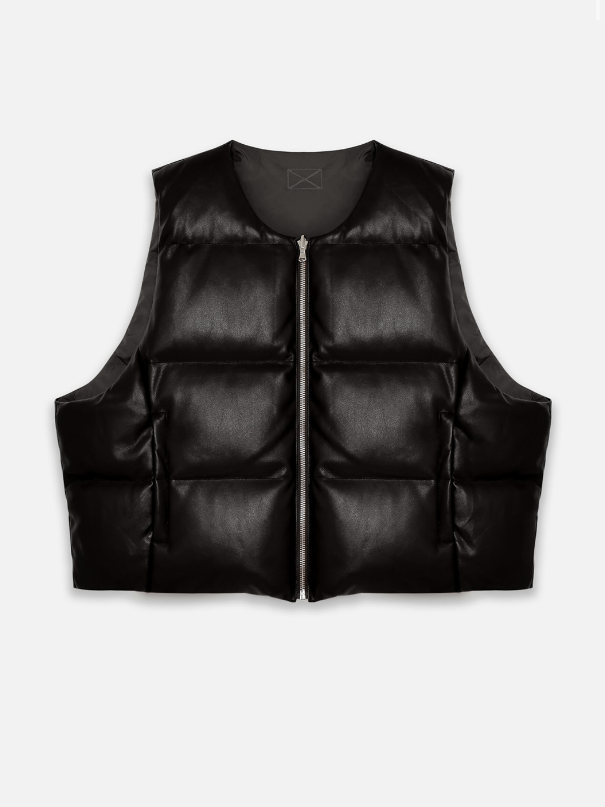 【MLVINCE 】LIMONTA REVERSIBLE DOWN VEST – BLACK