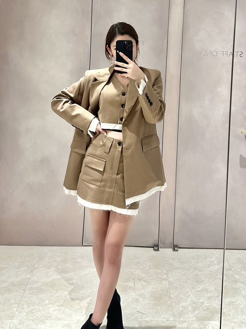 【ODREY】Three Piece SETUP BROWN