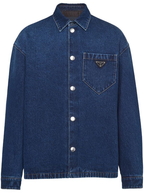 【PRADA】Logo Denim Jacket